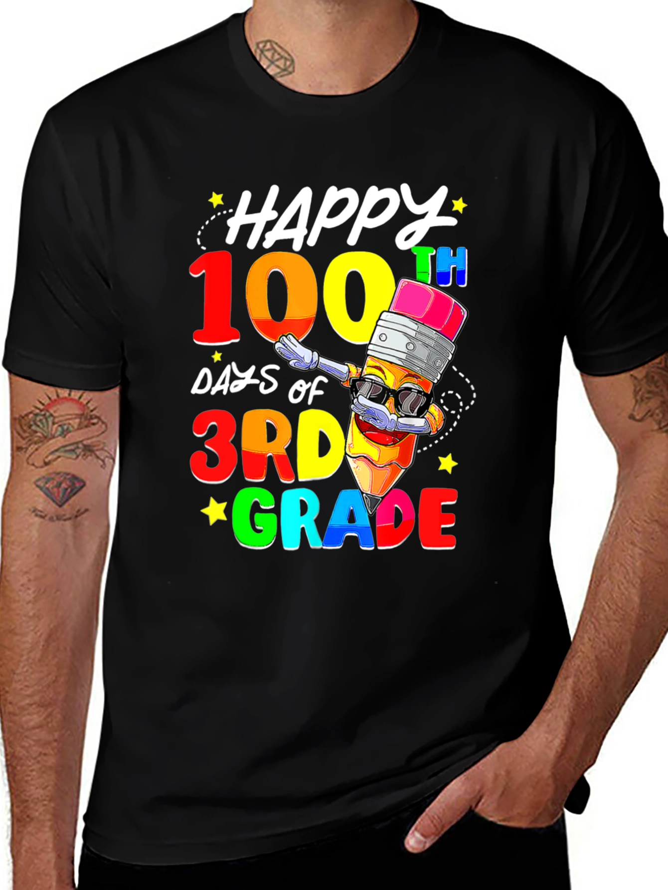 Happy 100th Day of 3rd Grade T-Shirt
