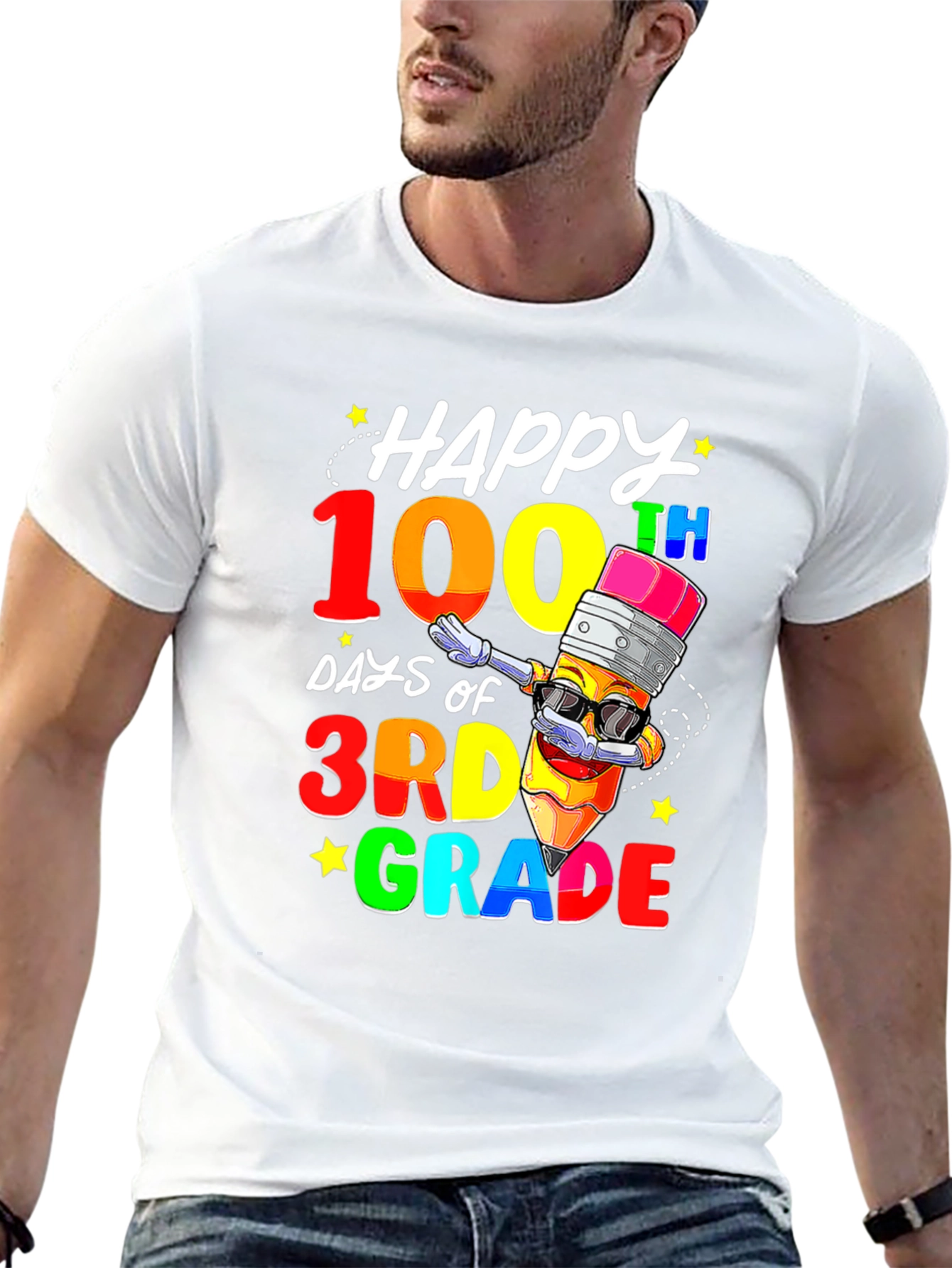 Happy 100th Day of 3rd Grade T-Shirt
