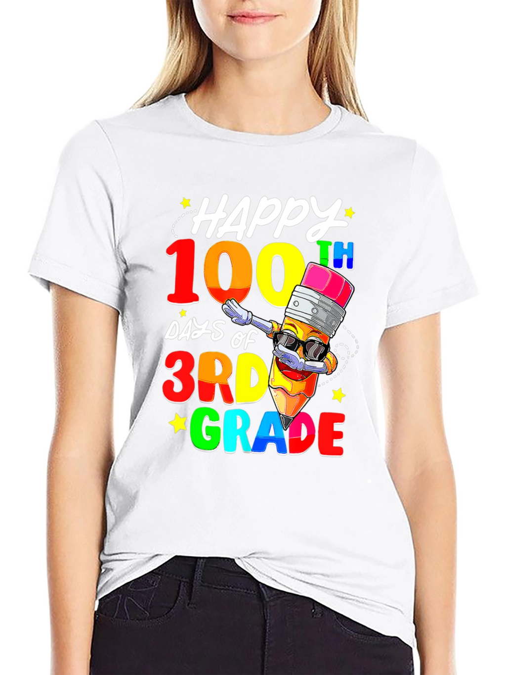 Happy 100th Day of 3rd Grade T-Shirt