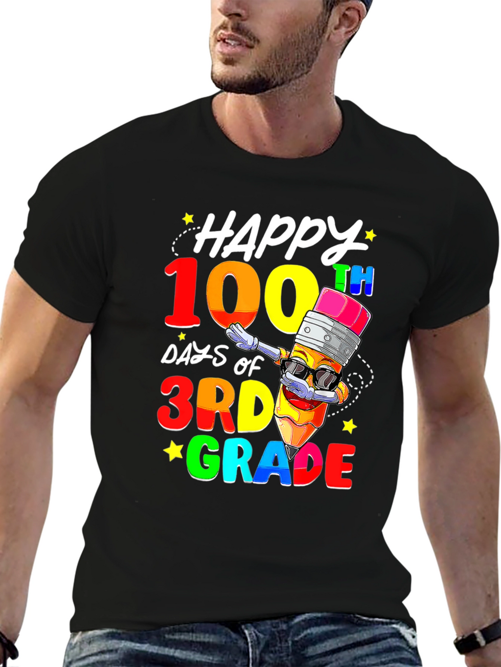 Happy 100th Day of 3rd Grade T-Shirt