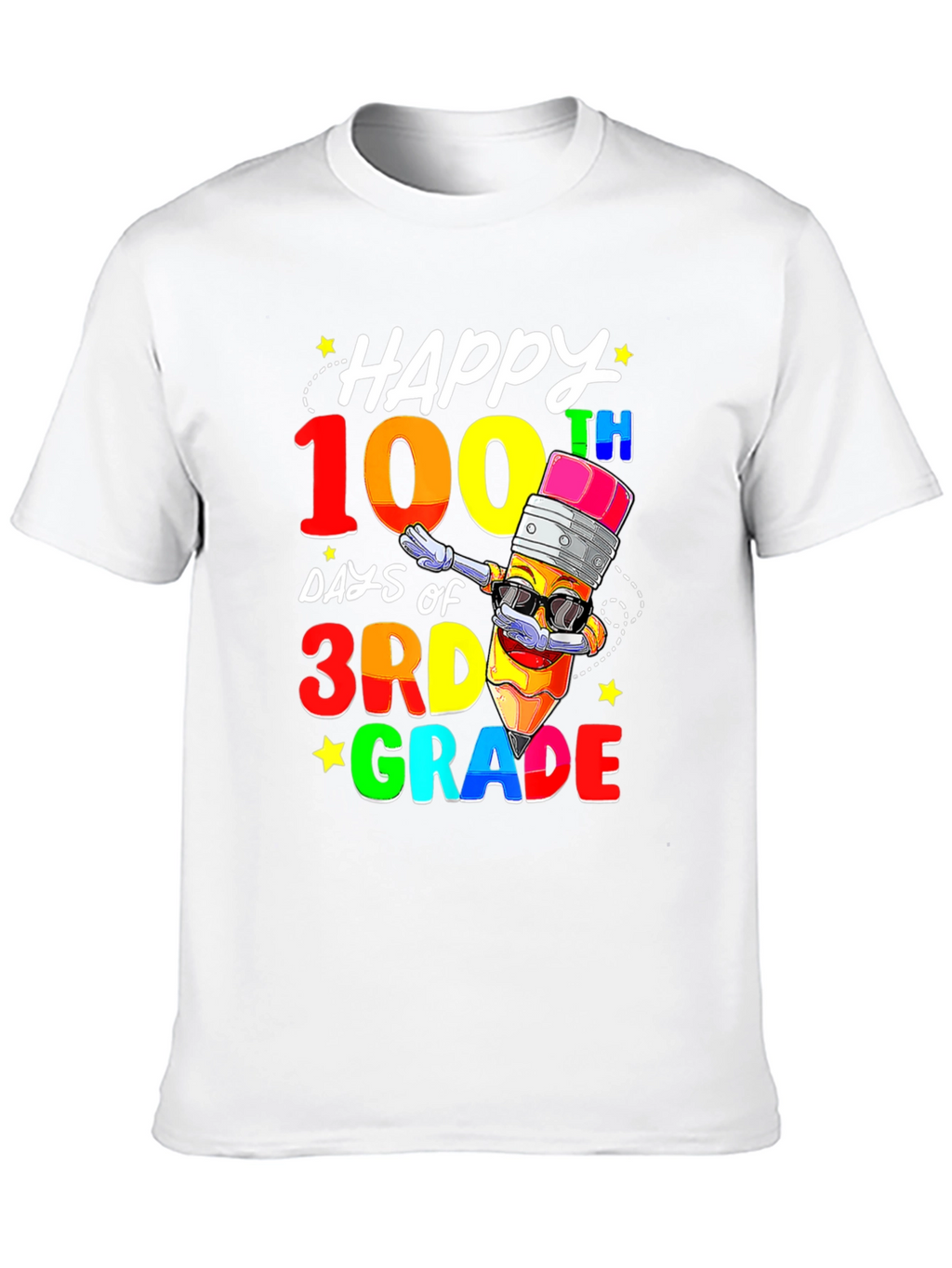 Happy 100th Day of 3rd Grade T-Shirt