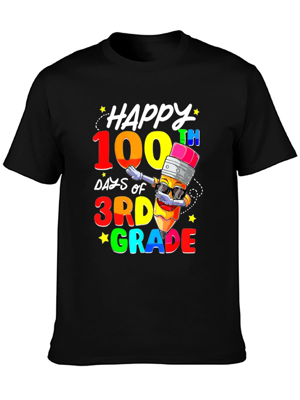 Happy 100th Day of 3rd Grade T-Shirt