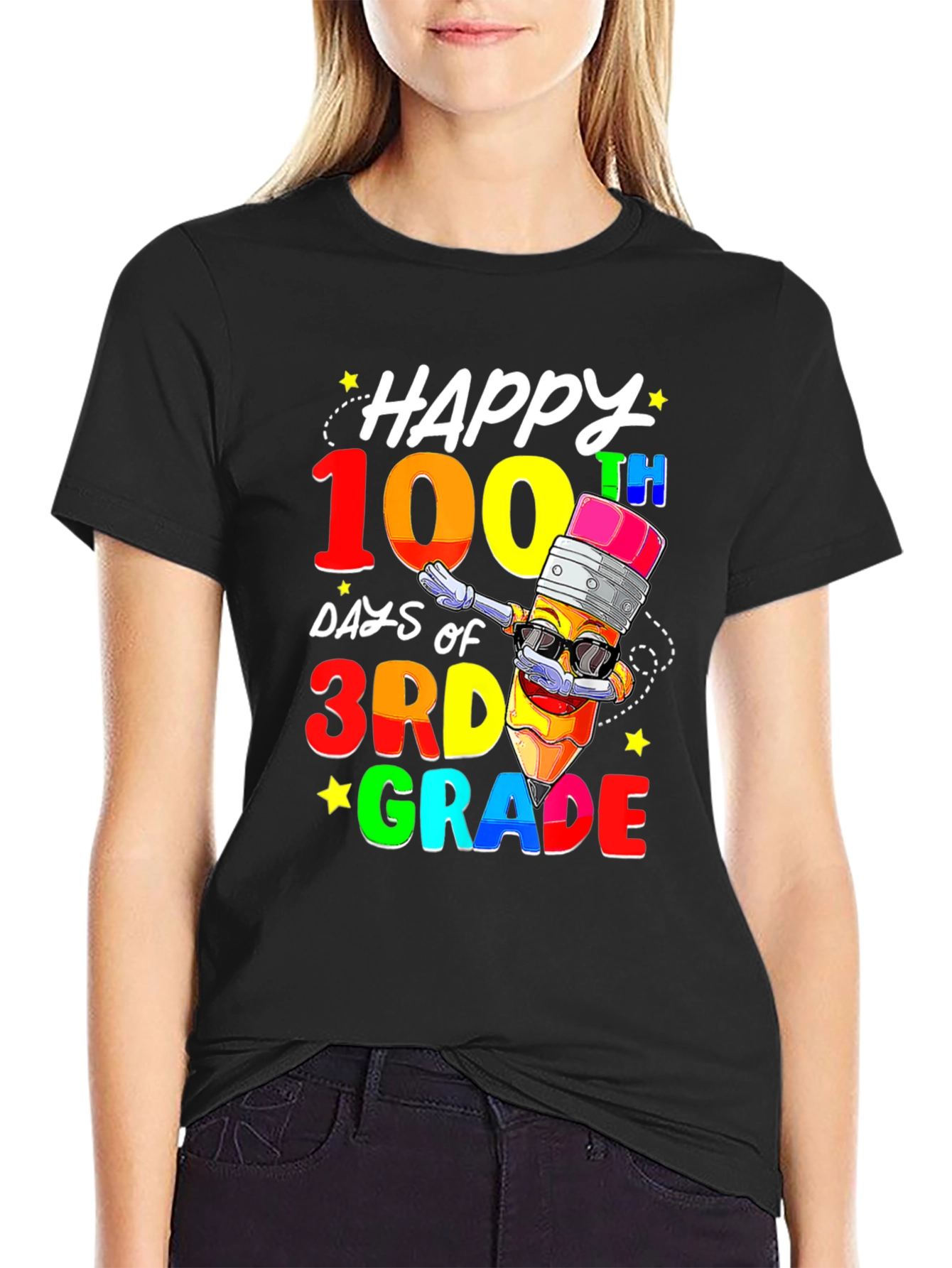 Happy 100th Day of 3rd Grade T-Shirt