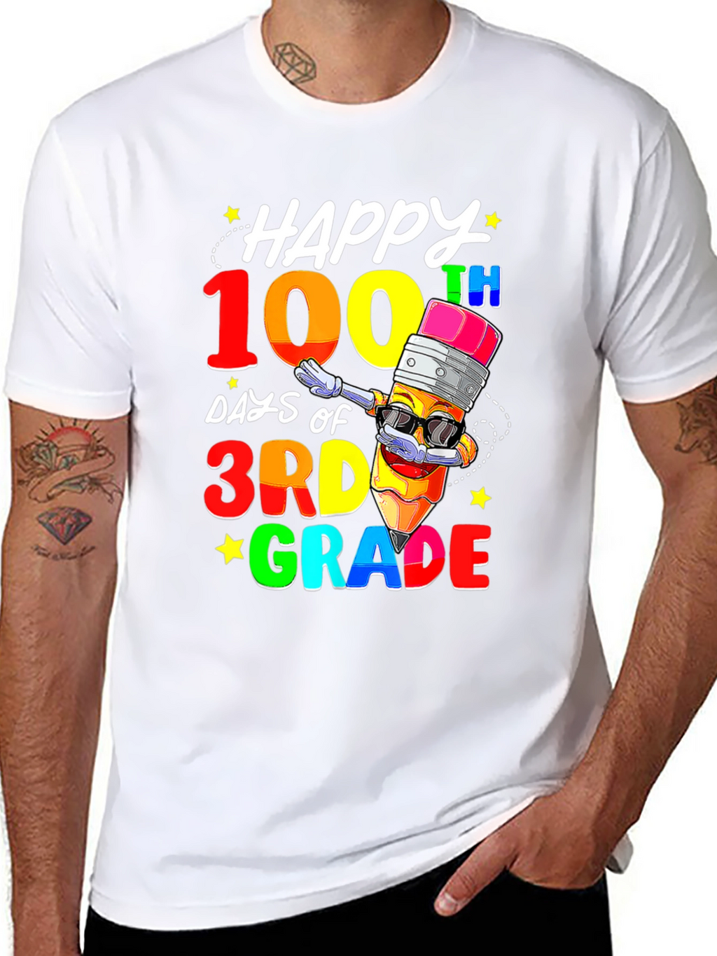 Happy 100th Day of 3rd Grade T-Shirt