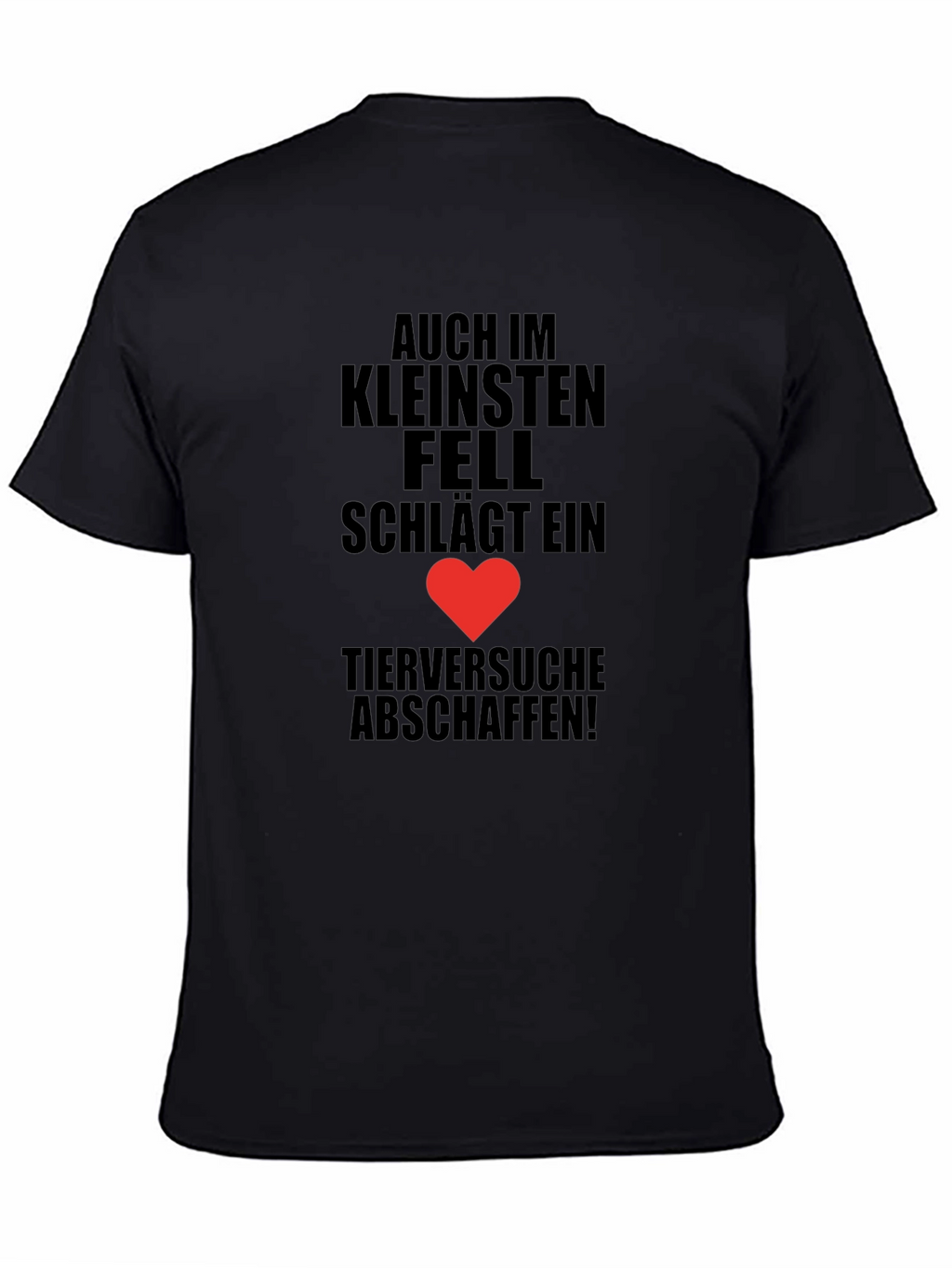 Auch Im Kleinsten Fell Black T-Shirt