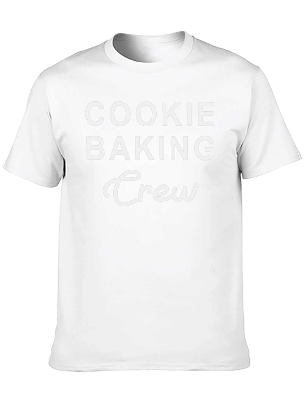 Cookie Baking Crew Black T-Shirt