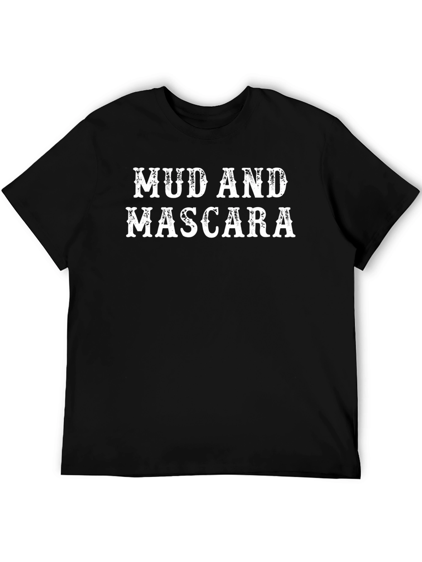 Mud and Mascara Graphic Tee - Black