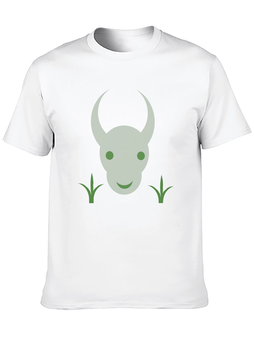 Green Devil Face Graphic Tee