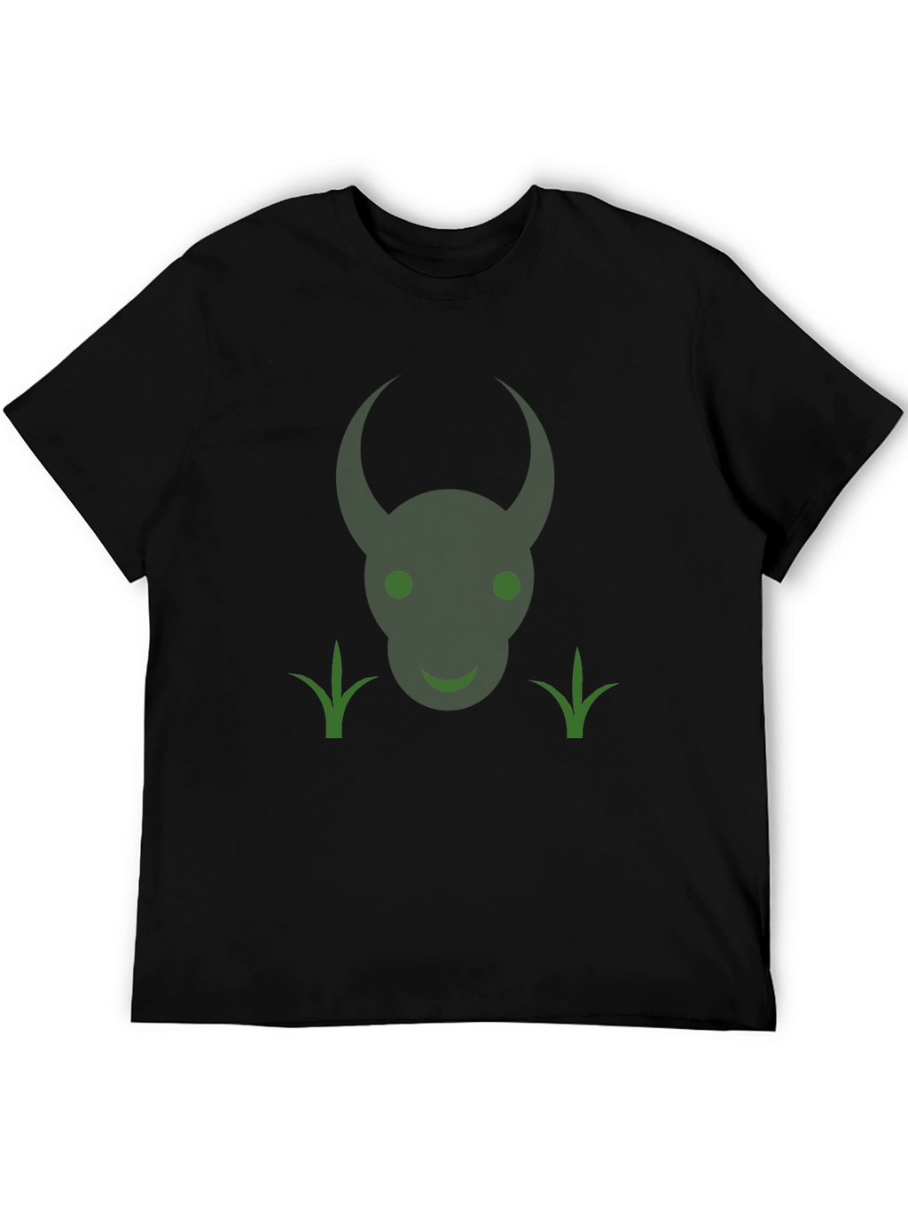 Green Devil Face Graphic Tee