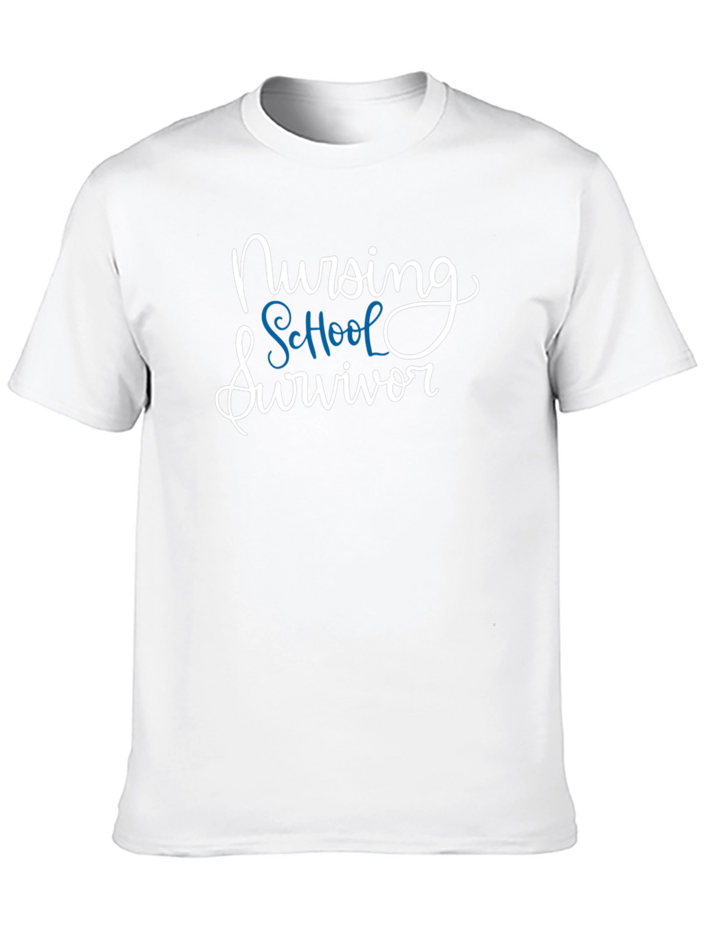 Nursing School Survivor T-Shirt - Black