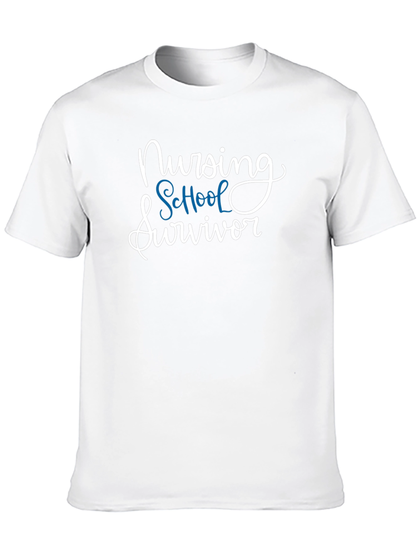 Nursing School Survivor T-Shirt - Black