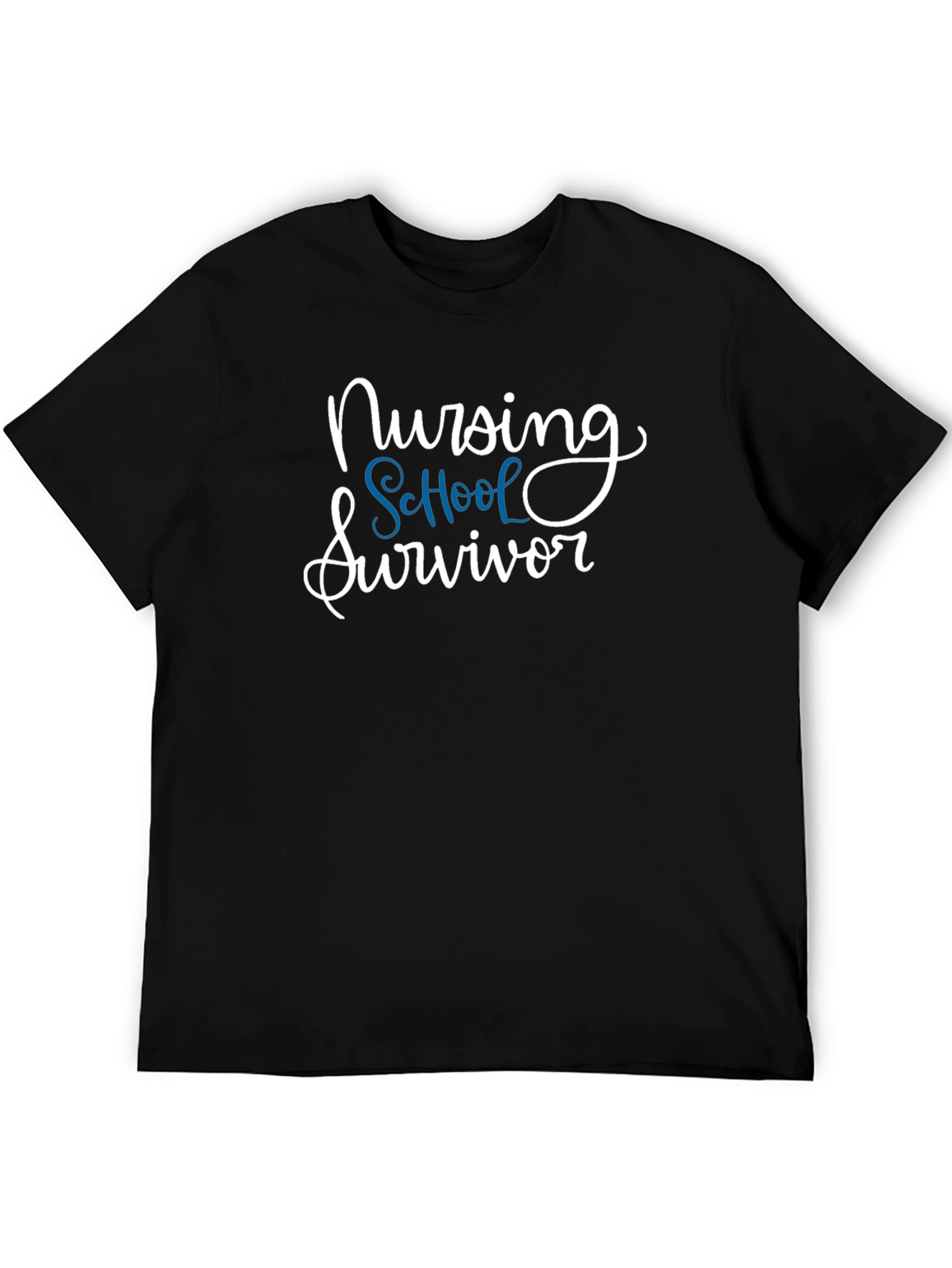 Nursing School Survivor T-Shirt - Black