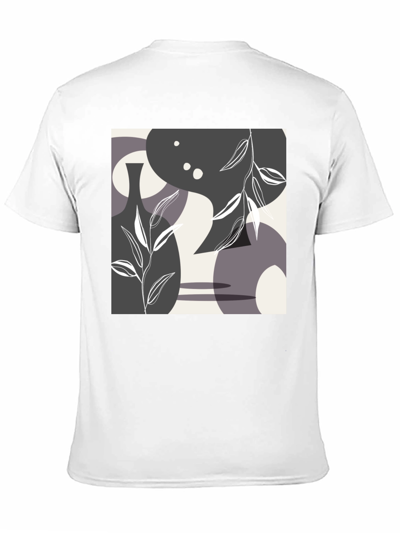 Abstract Art Graphic Tee - Modern Style