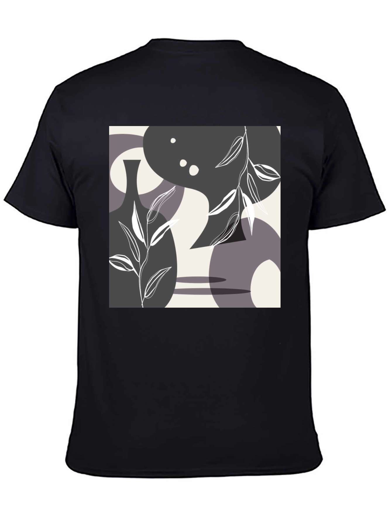Abstract Art Graphic Tee - Modern Style