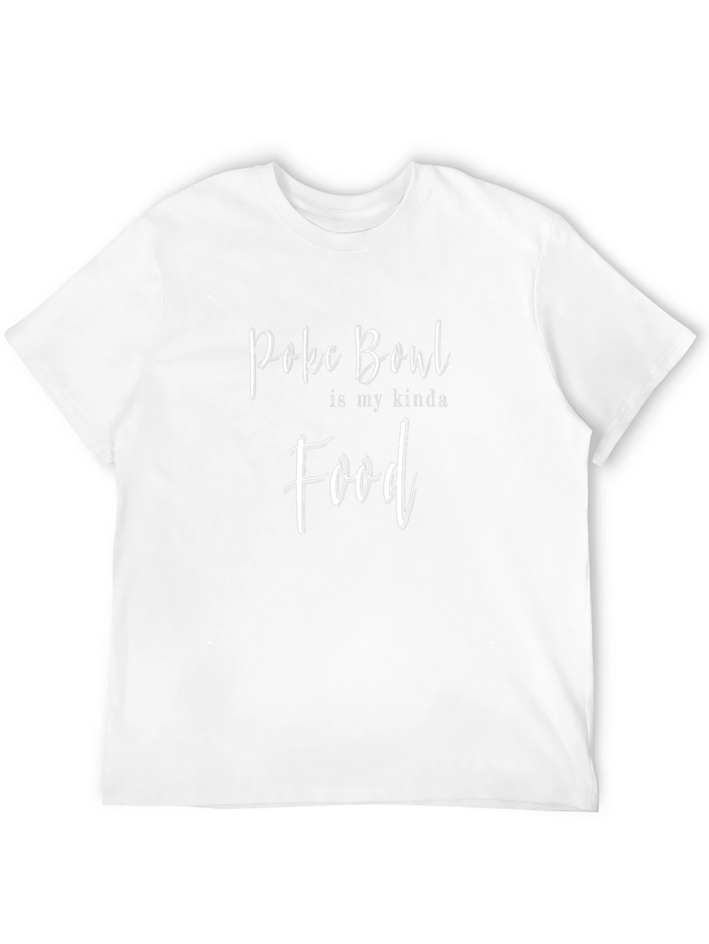 Poke Bowl Fan T-Shirt | Food Graphic Tee