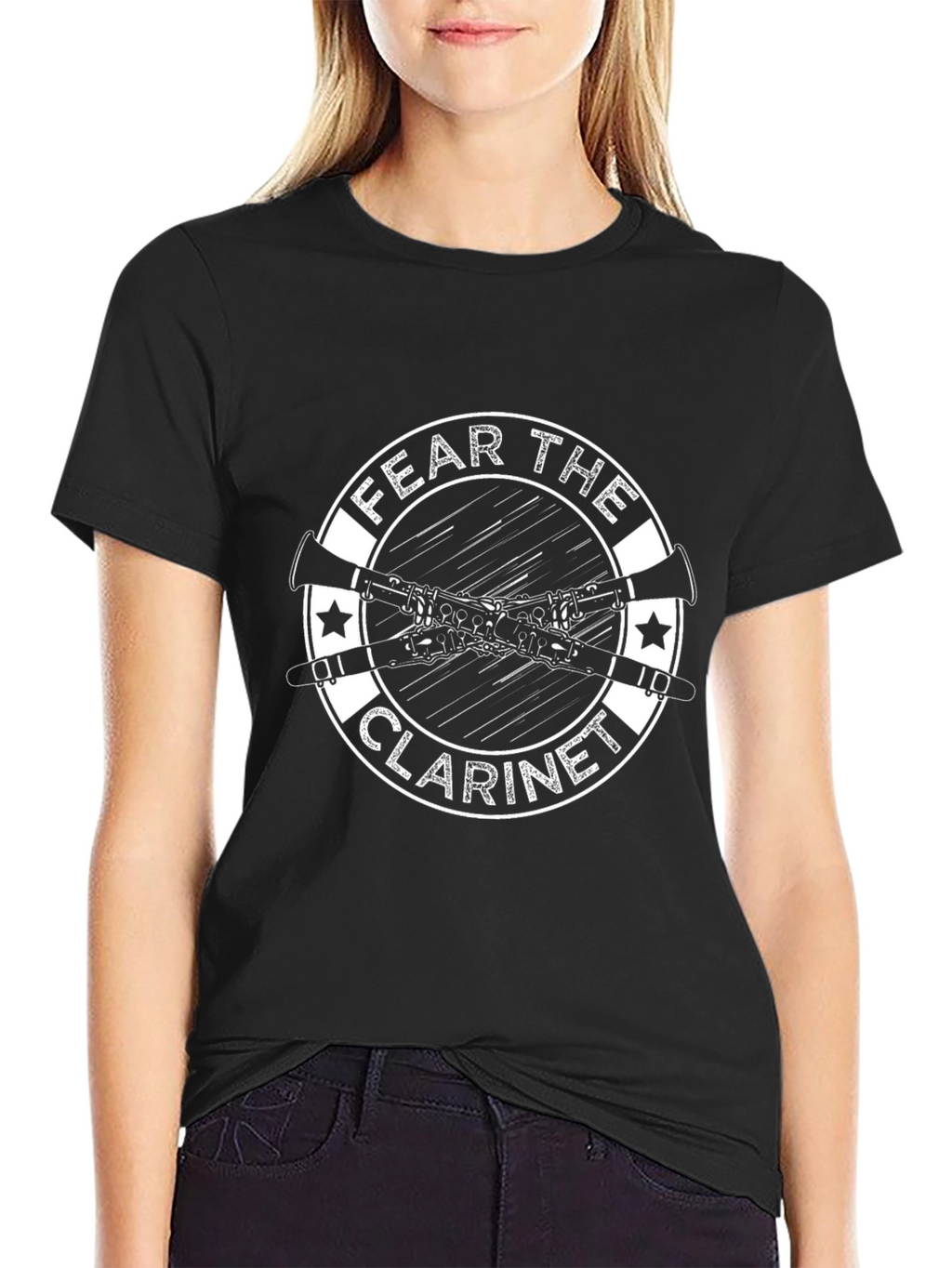 Fear the Clarinet Graphic T-Shirt - Musician Tee