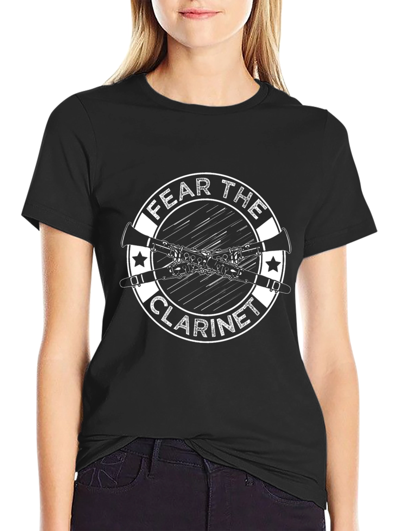 Fear the Clarinet Graphic T-Shirt - Musician Tee