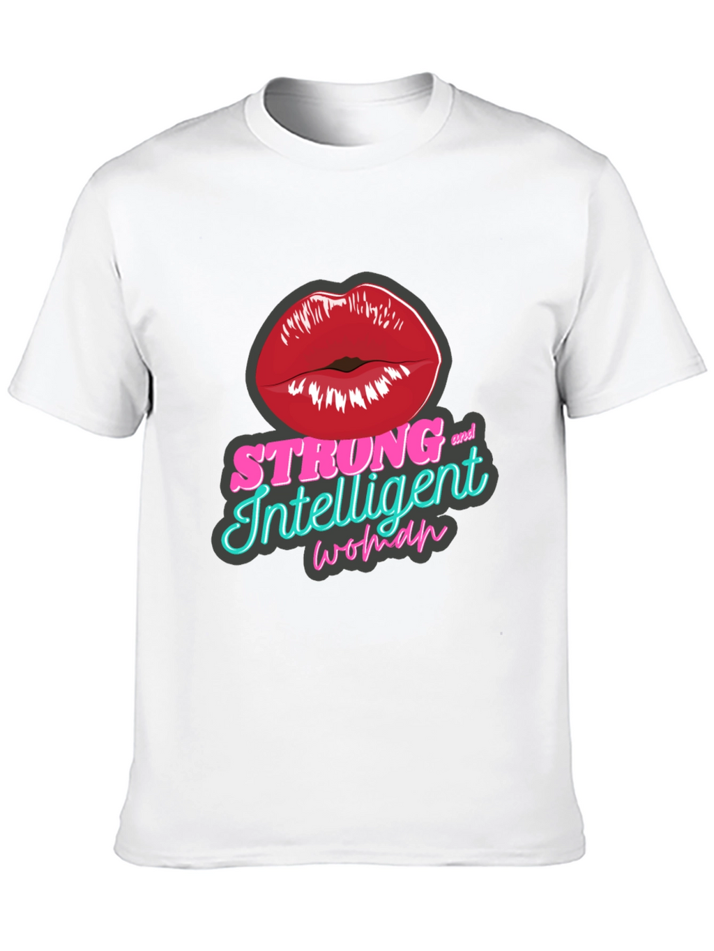 Strong Intelligent Woman Graphic T-Shirt