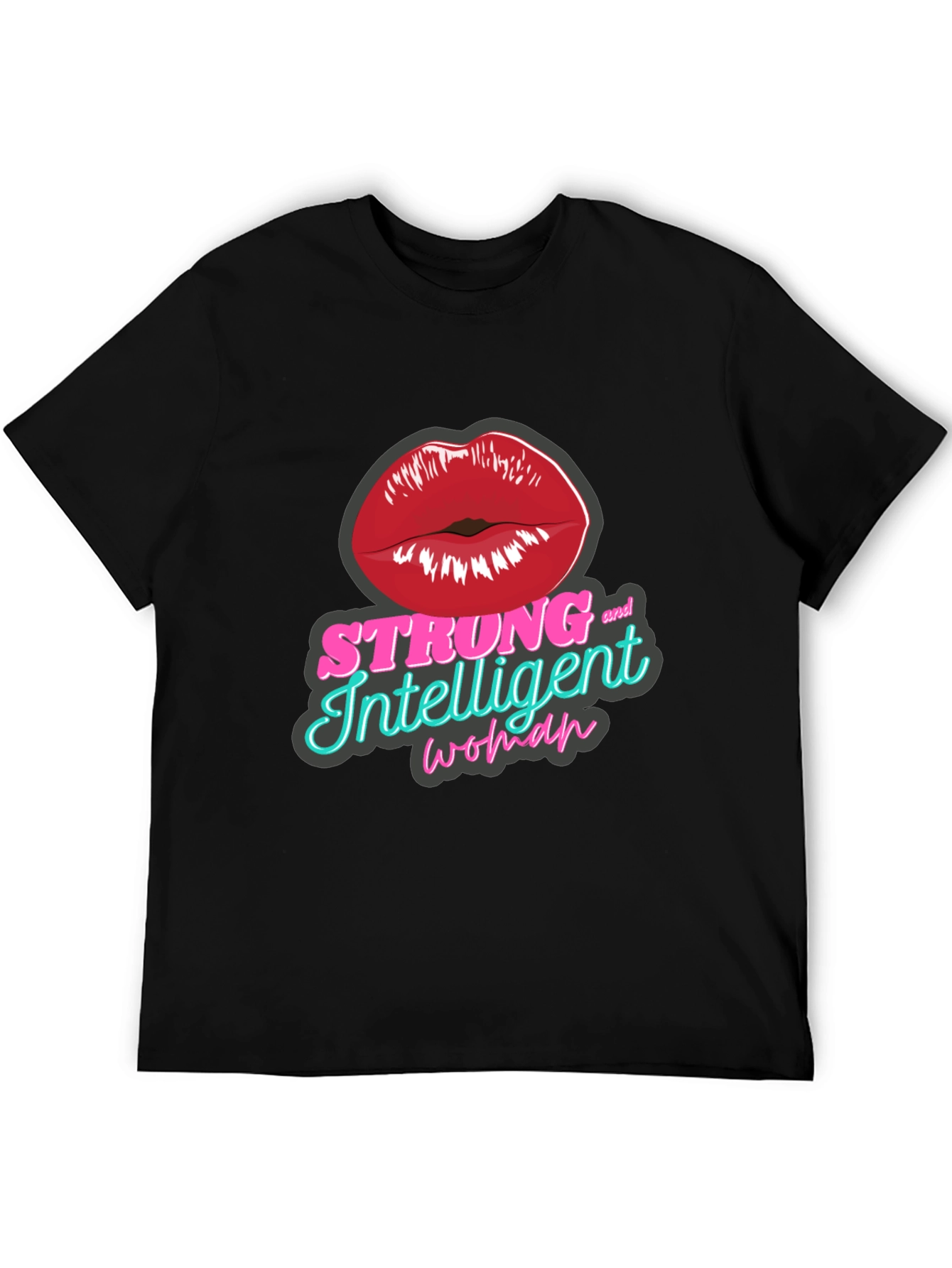 Strong Intelligent Woman Graphic T-Shirt