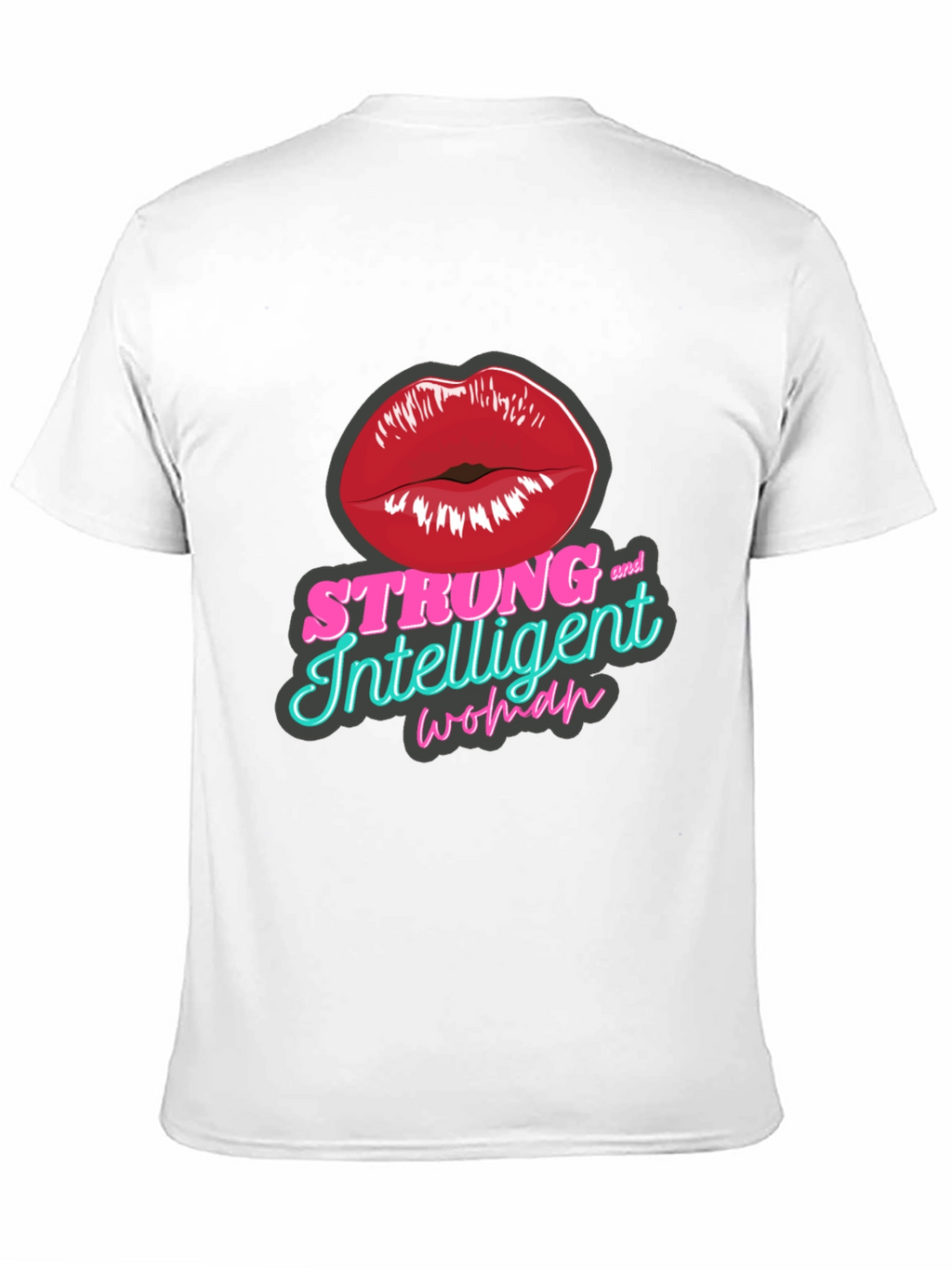 Strong Intelligent Woman Graphic T-Shirt
