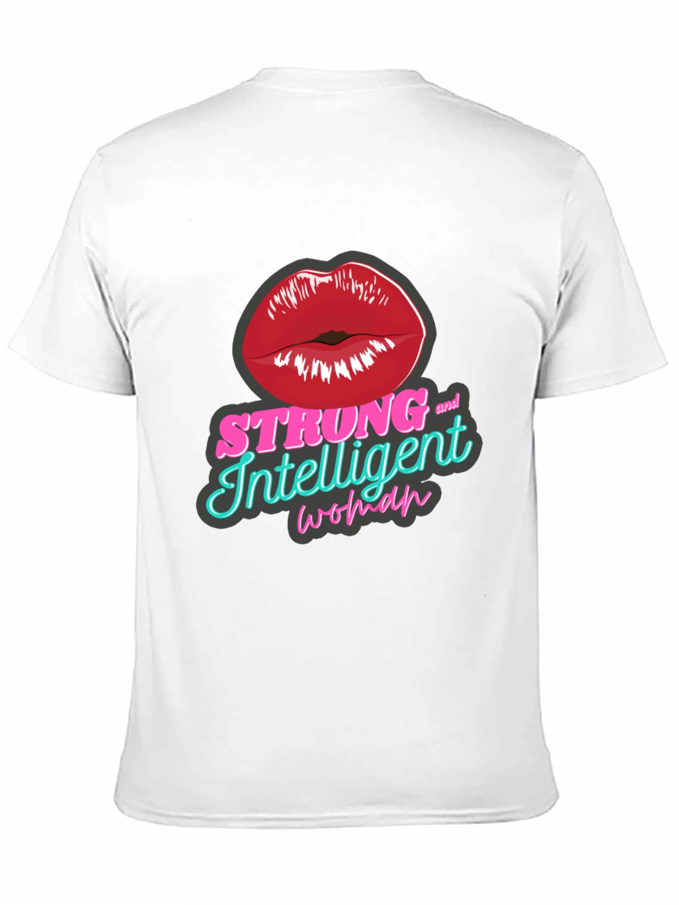 Strong Intelligent Woman Graphic T-Shirt
