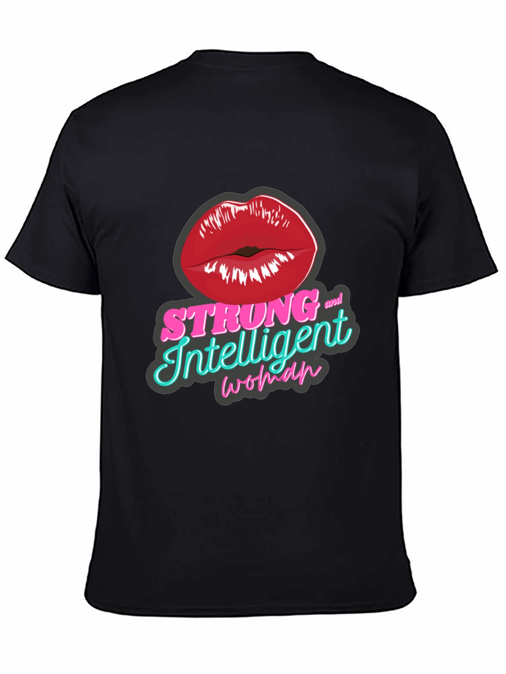 Strong Intelligent Woman Graphic T-Shirt