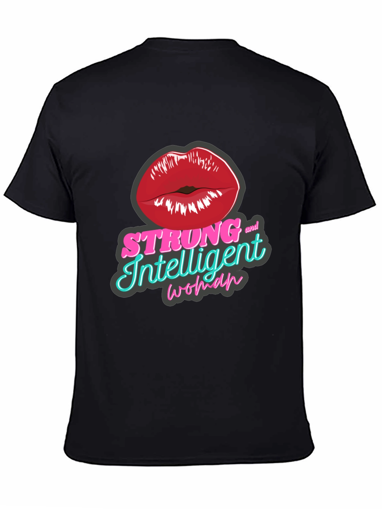 Strong Intelligent Woman Graphic T-Shirt