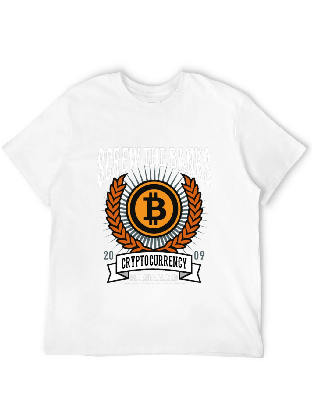 Bitcoin Crypto Decentralized T-Shirt