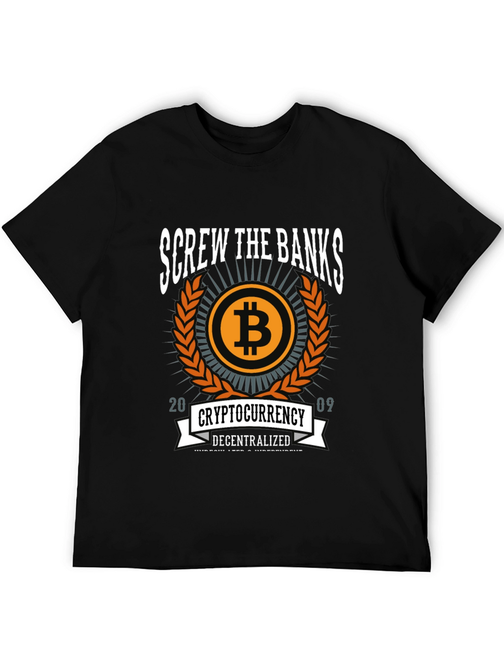 Bitcoin Crypto Decentralized T-Shirt