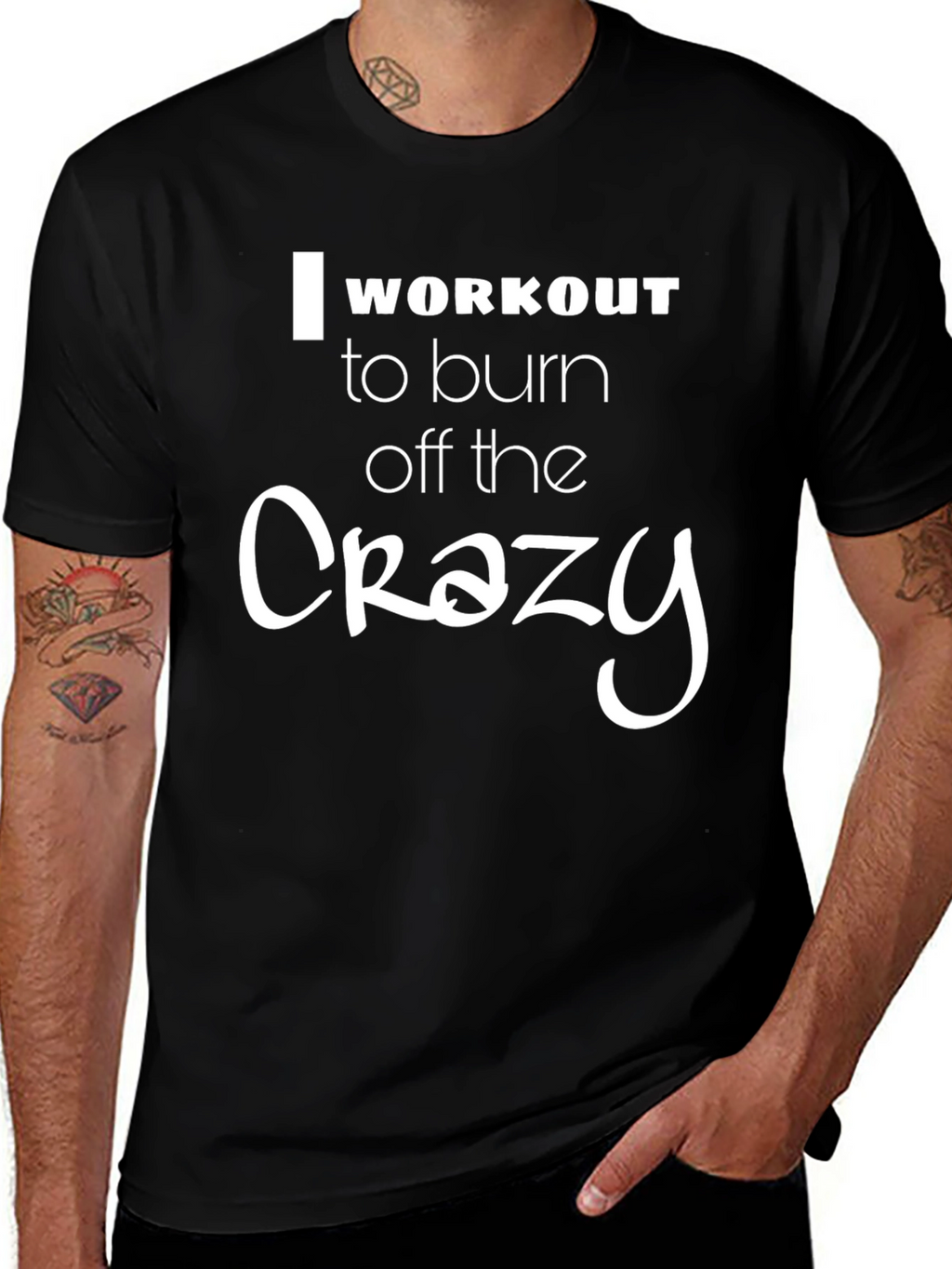 Workout the Crazy T-Shirt - Unisex