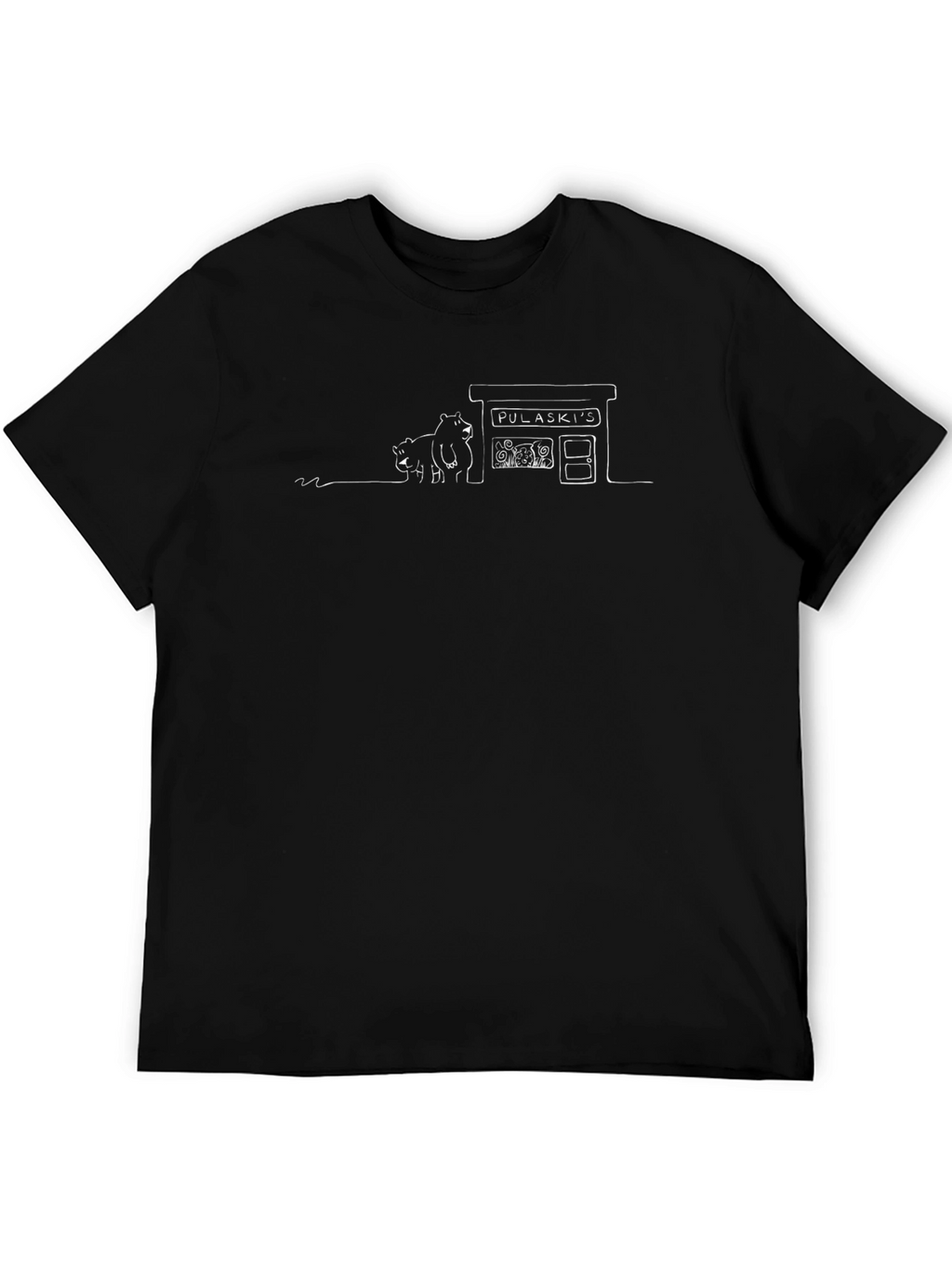 Pulaskis Shop Bear T-Shirt