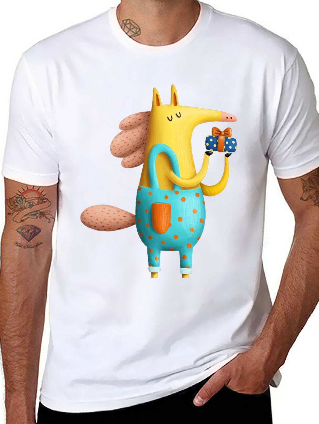 Whimsical Horse & Gift Tee