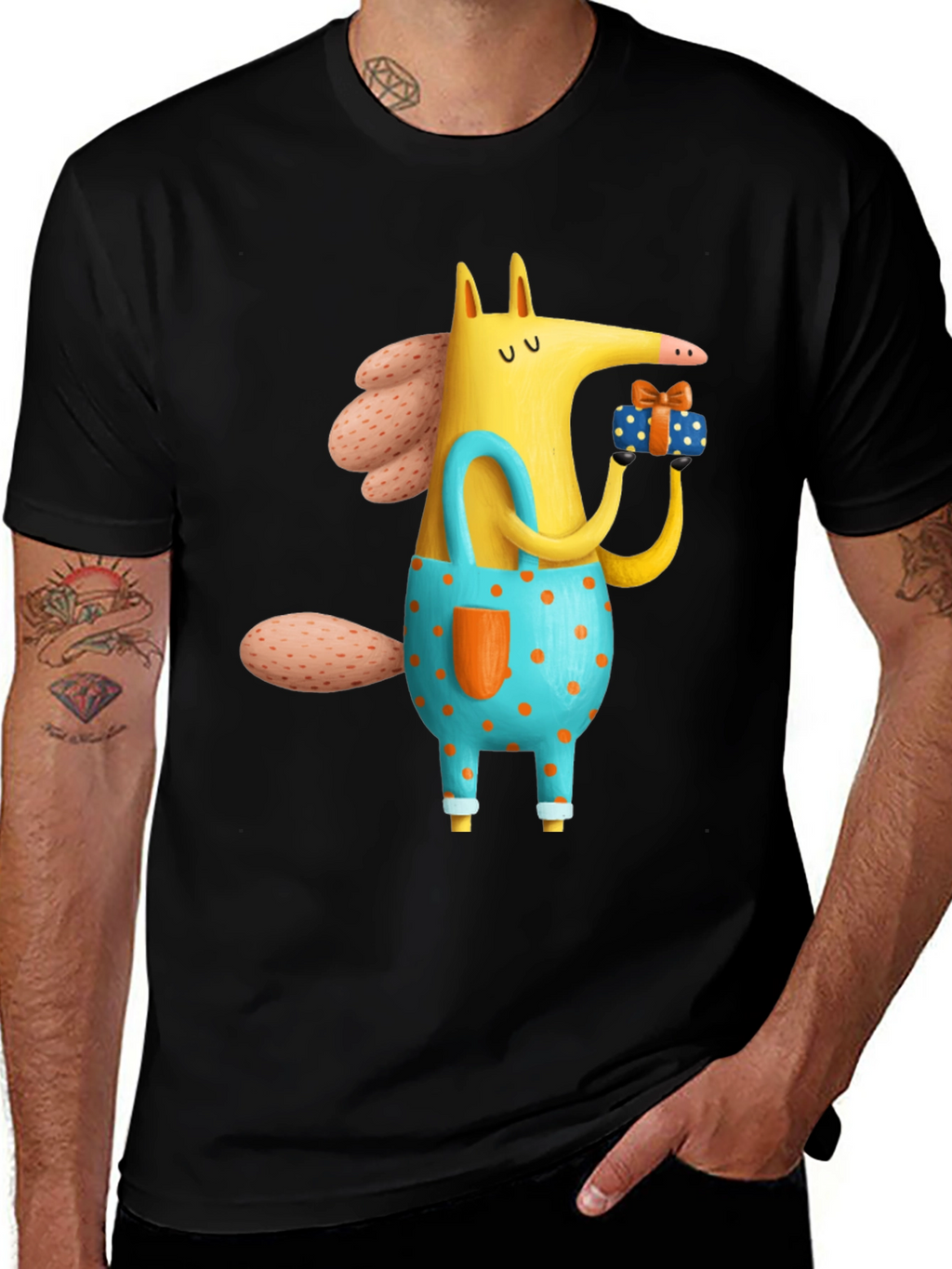 Whimsical Horse & Gift Tee