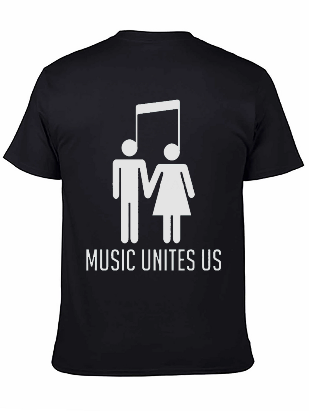 Music Unites Us Graphic Tee - Soft Cotton Blend