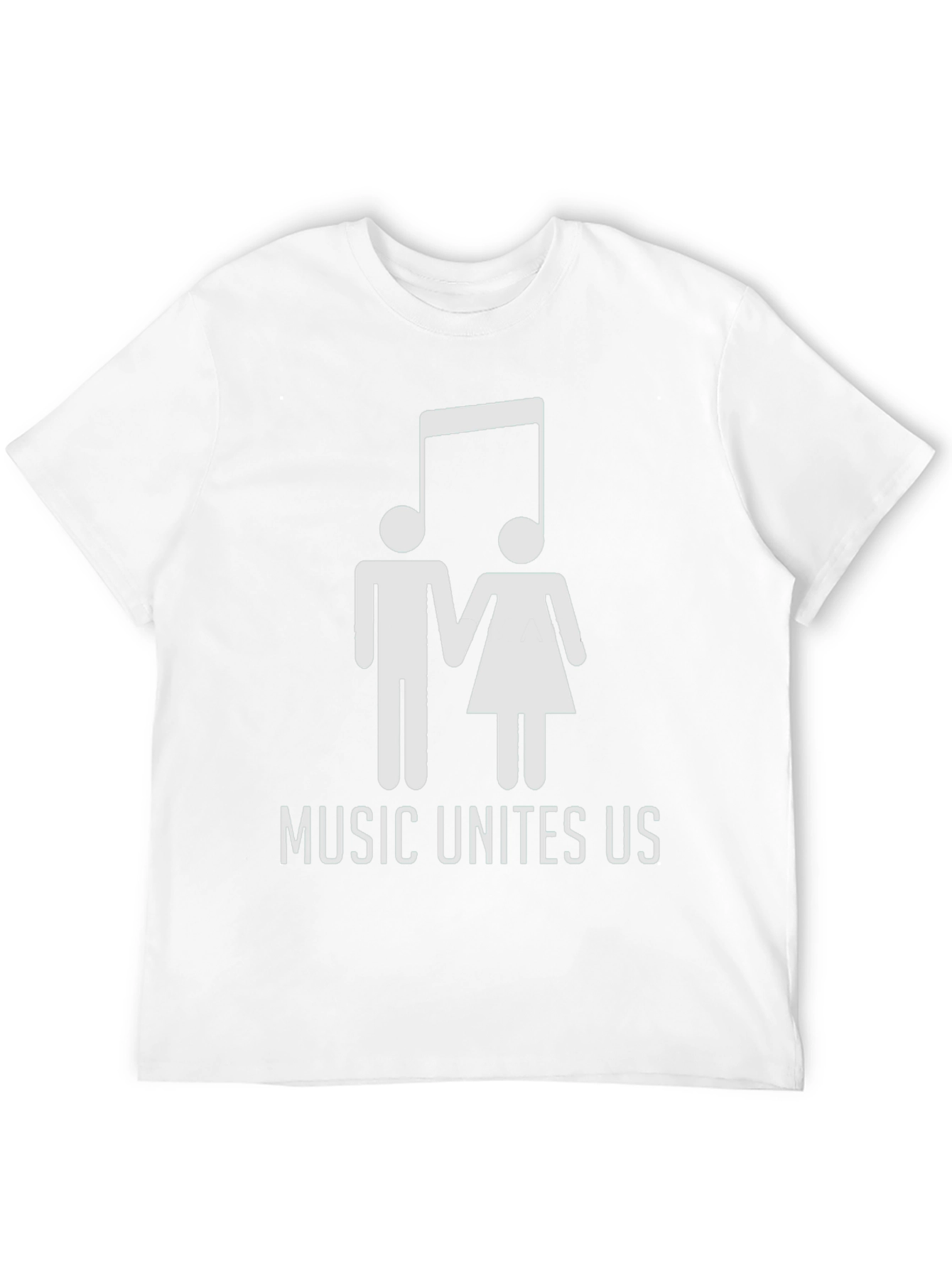 Music Unites Us Graphic Tee - Soft Cotton Blend