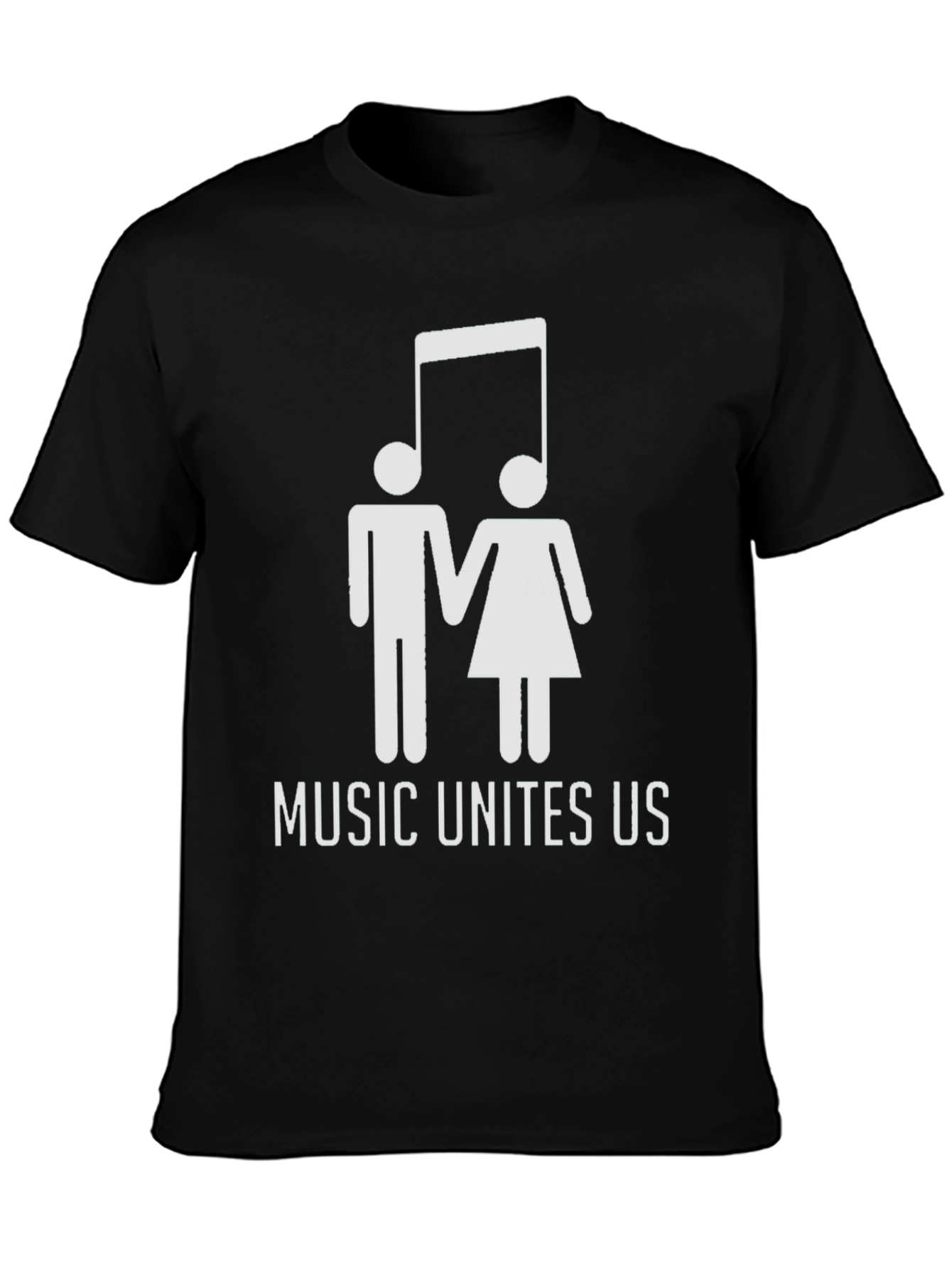 Music Unites Us Graphic Tee - Soft Cotton Blend