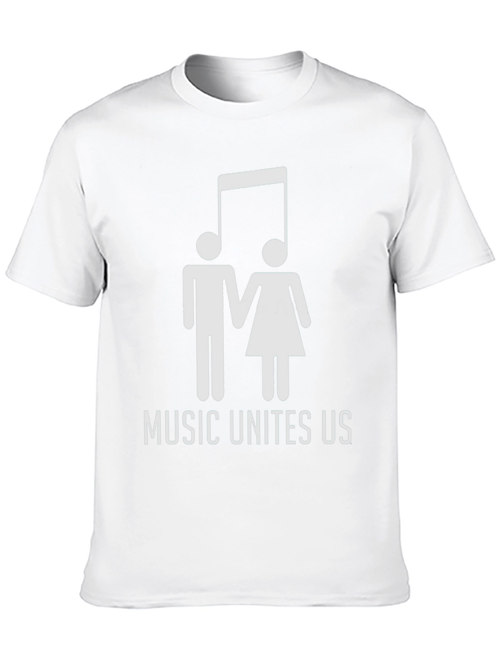 Music Unites Us Graphic Tee - Soft Cotton Blend