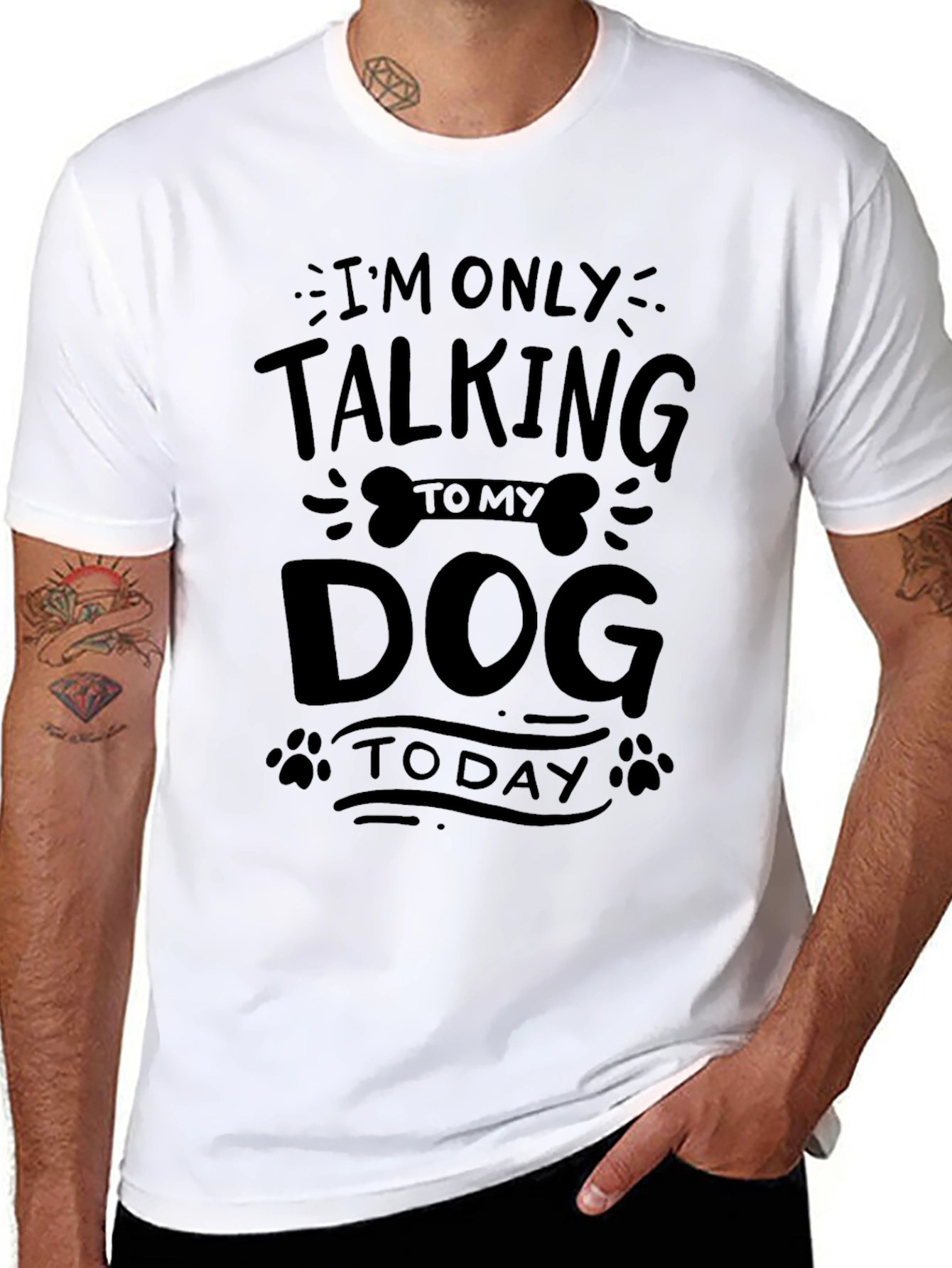 Im Only Talking to My Dog Today T-Shirt