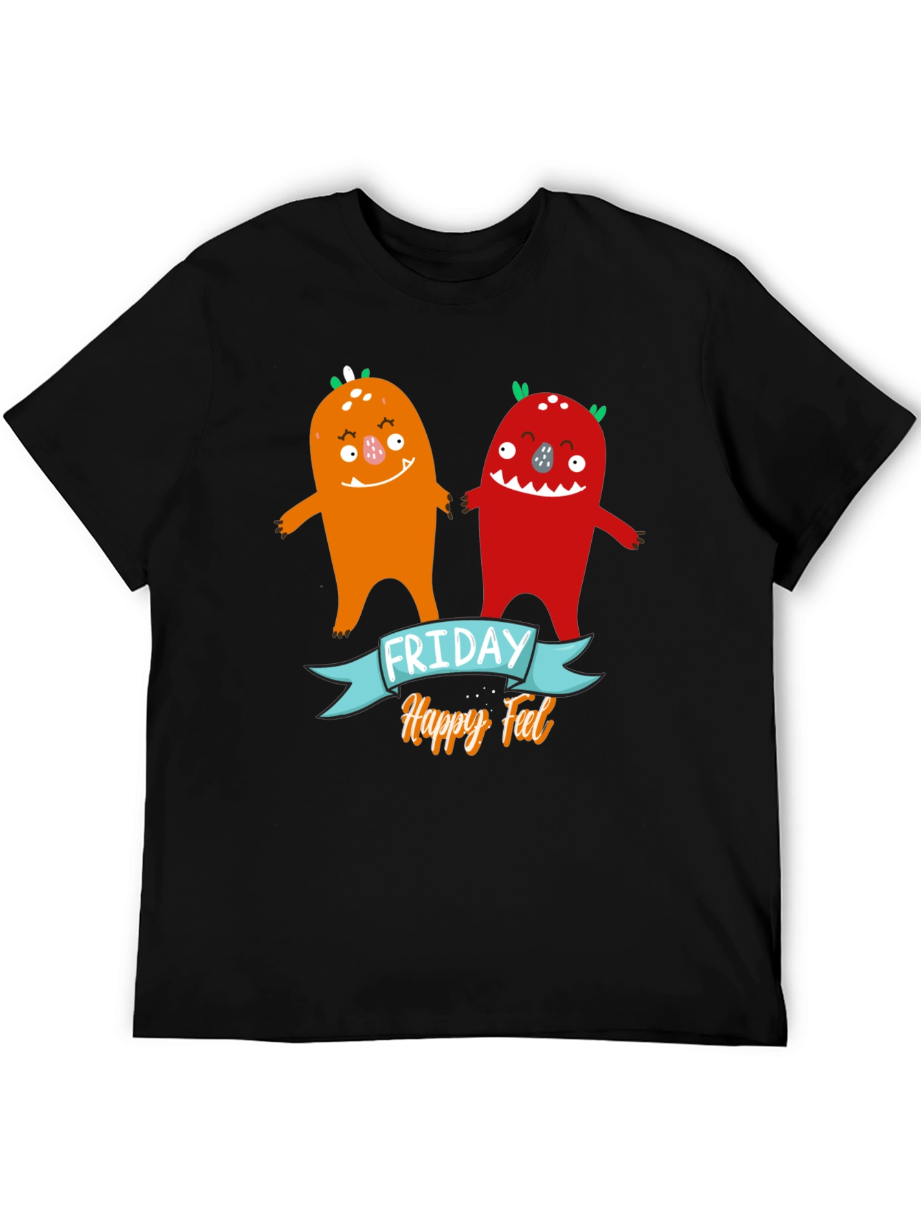 Friday Happy Feel Monster Graphic Tee