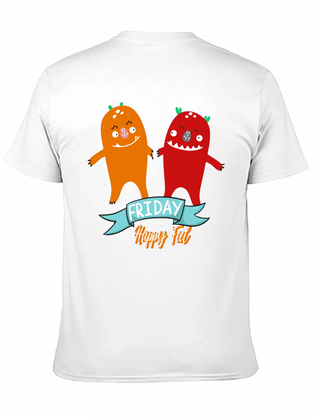 Friday Happy Feel Monster Graphic Tee