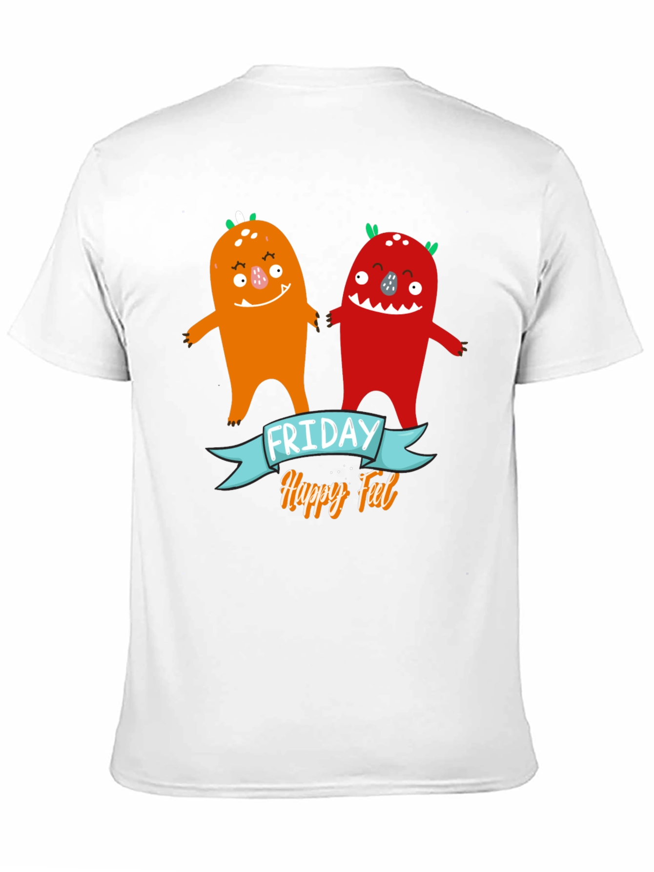 Friday Happy Feel Monster Graphic Tee