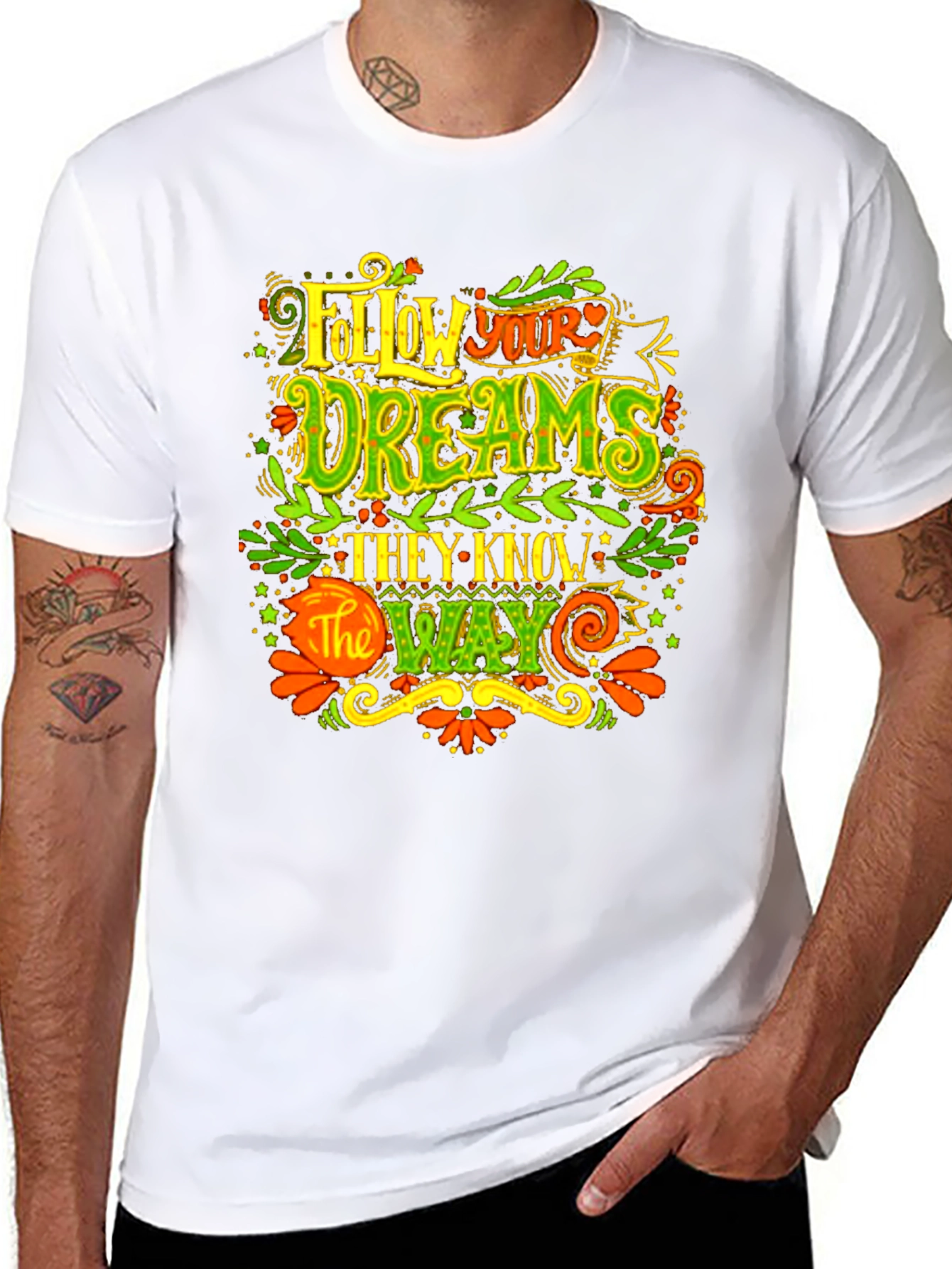 Follow Your Dreams Graphic T-Shirt
