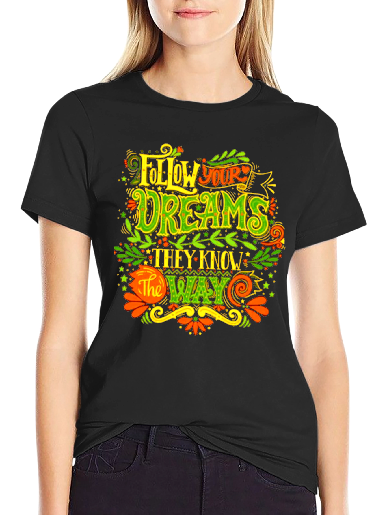 Follow Your Dreams Graphic T-Shirt