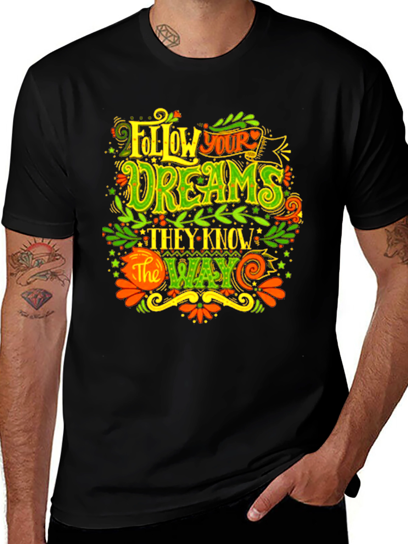 Follow Your Dreams Graphic T-Shirt