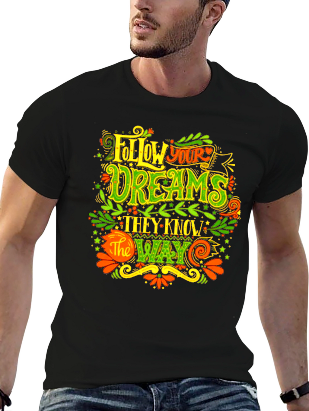 Follow Your Dreams Graphic T-Shirt