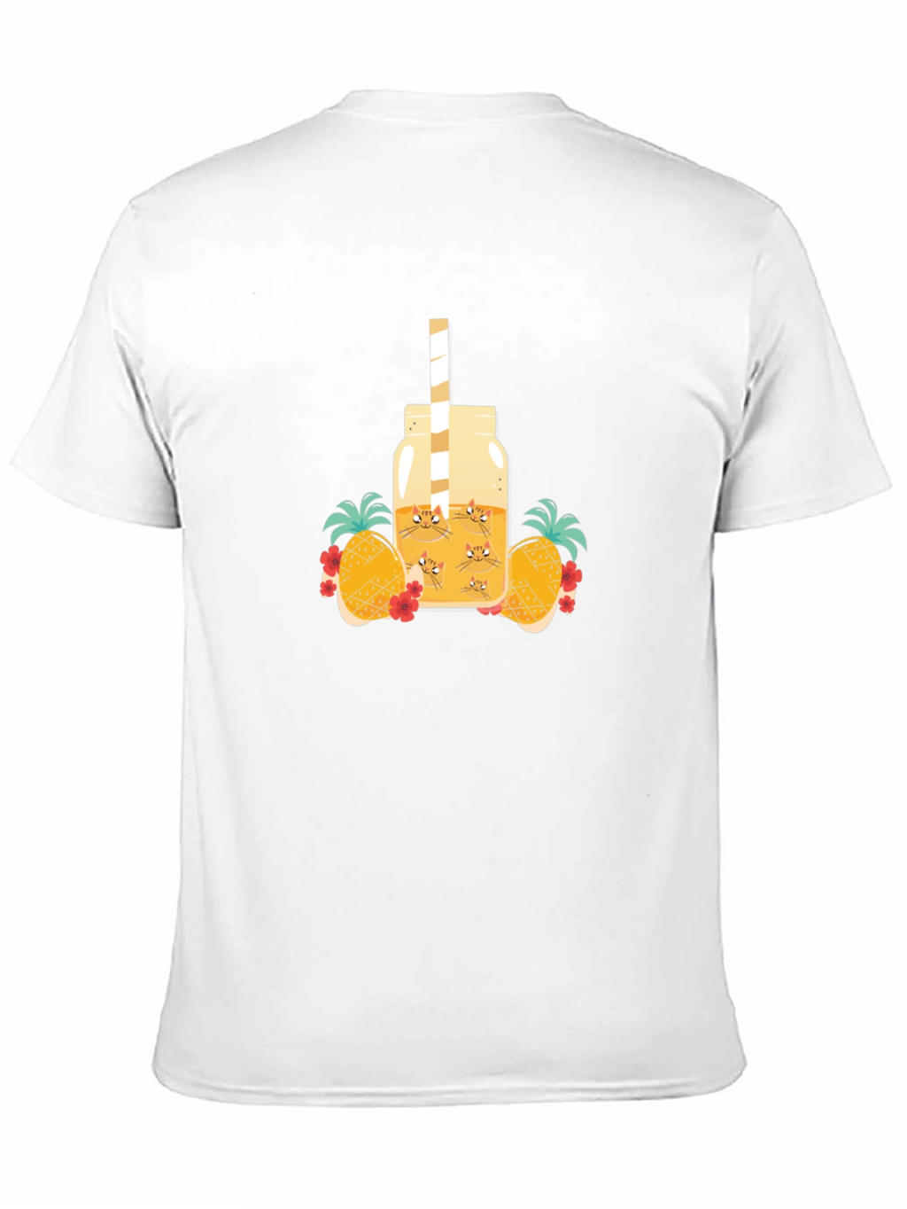 Pineapple Juice Cat T-Shirt