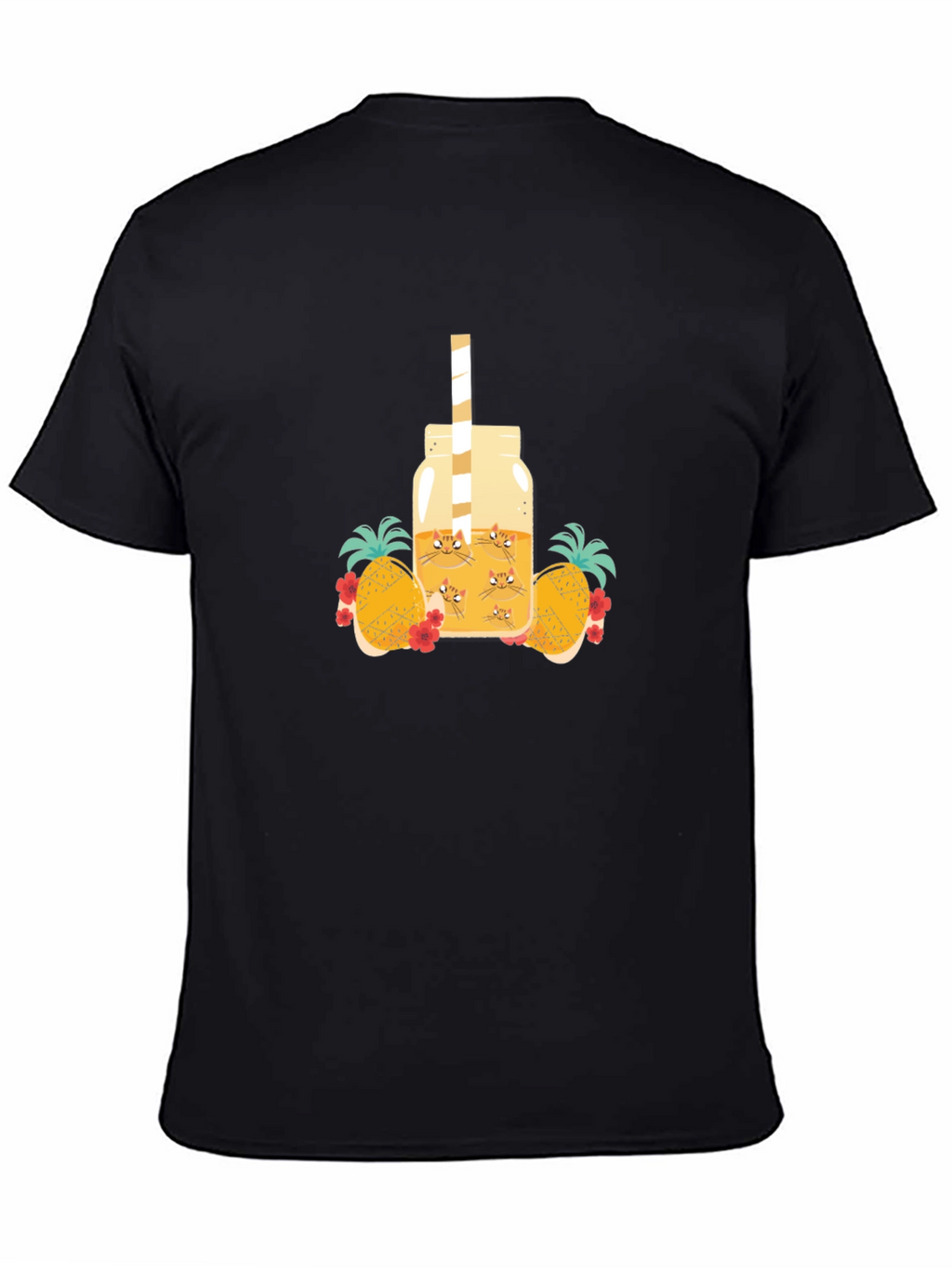 Pineapple Juice Cat T-Shirt