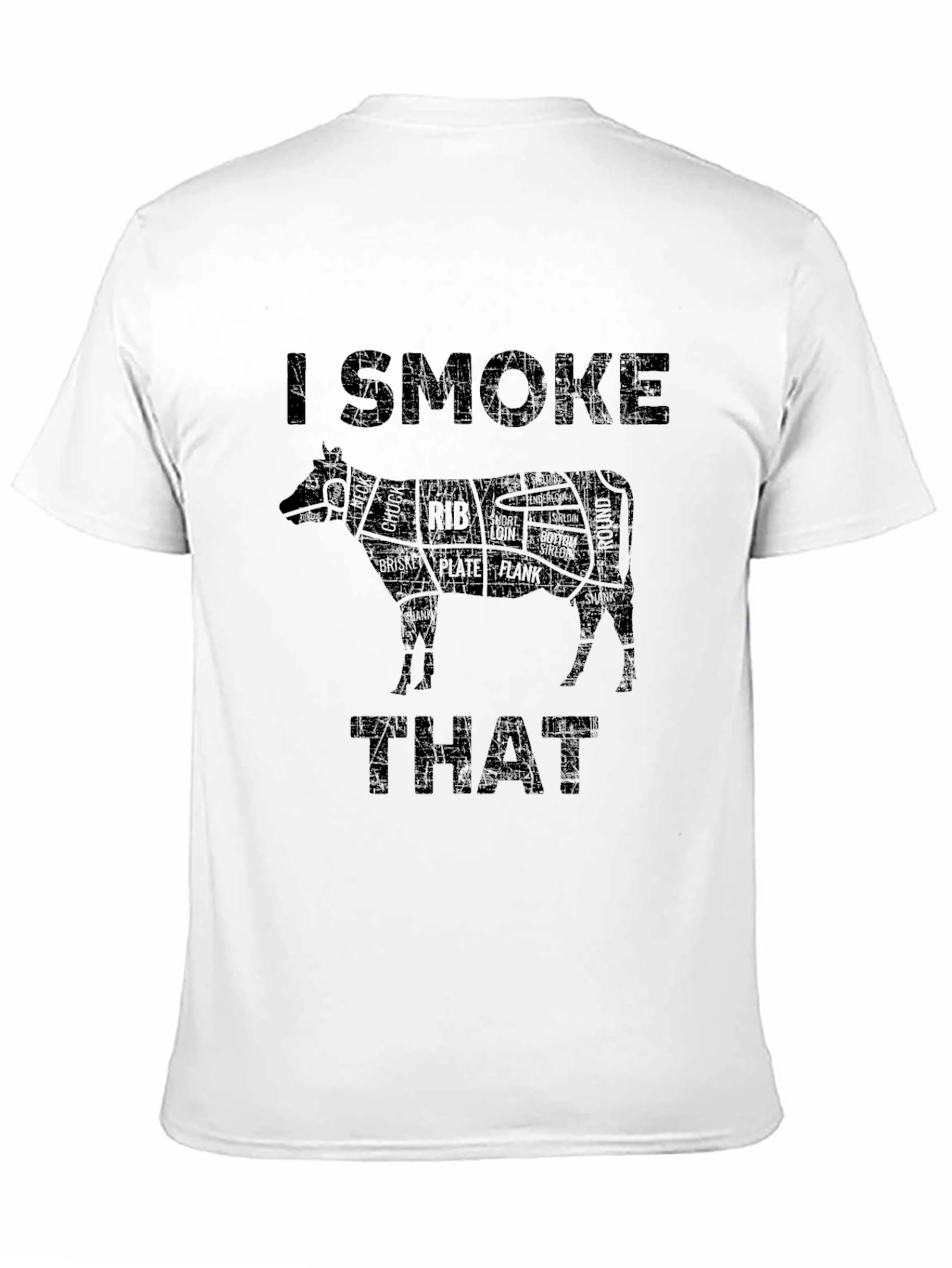I Smoke That BBQ Beef Cut T-Shirt