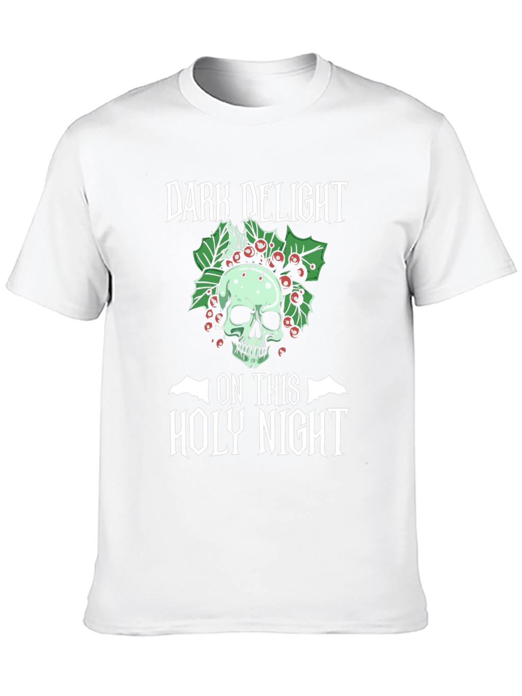 Dark Delight Skull Graphic T-Shirt