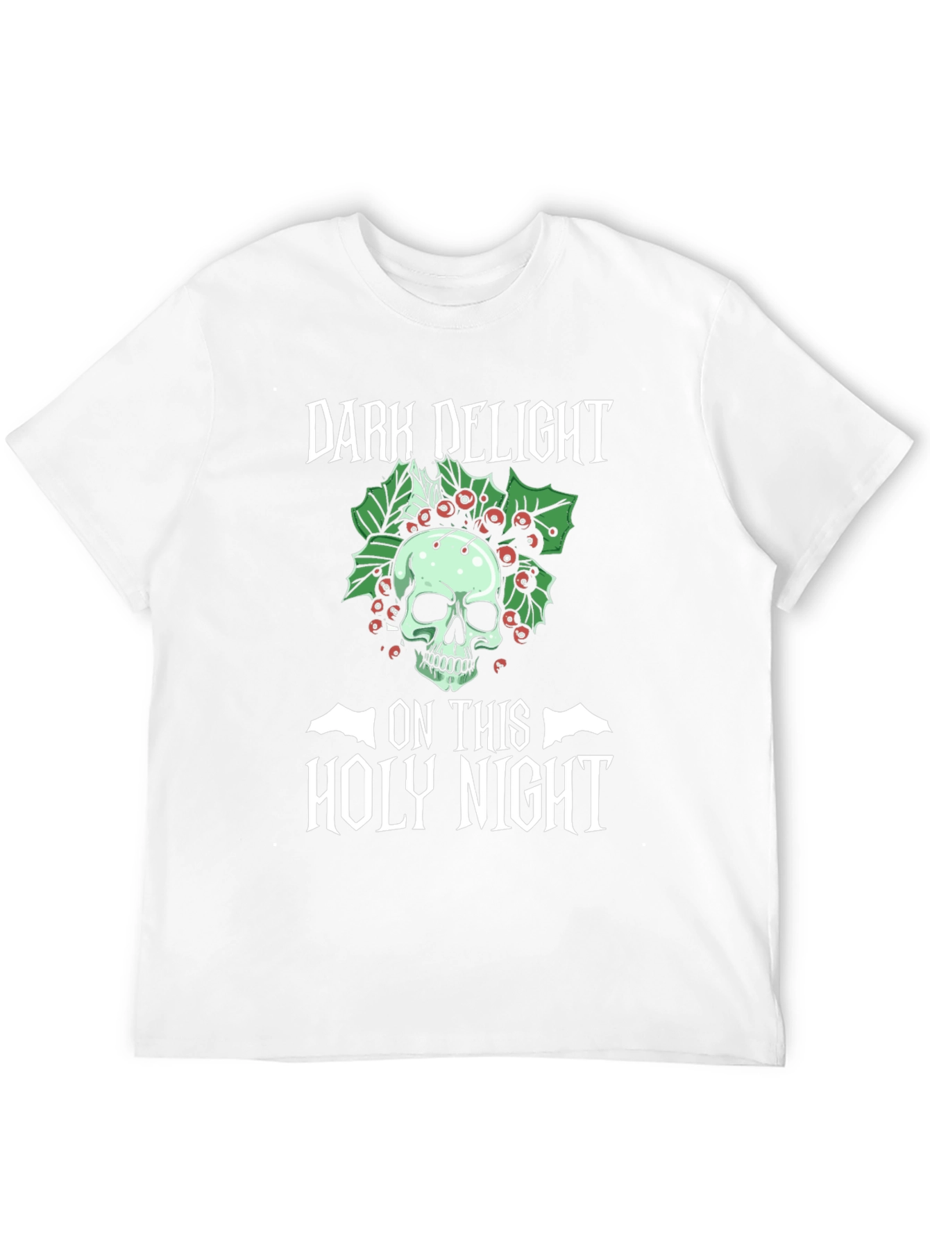 Dark Delight Skull Graphic T-Shirt
